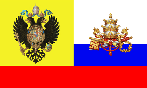 Flag of the Roman-Ruthenian Pope