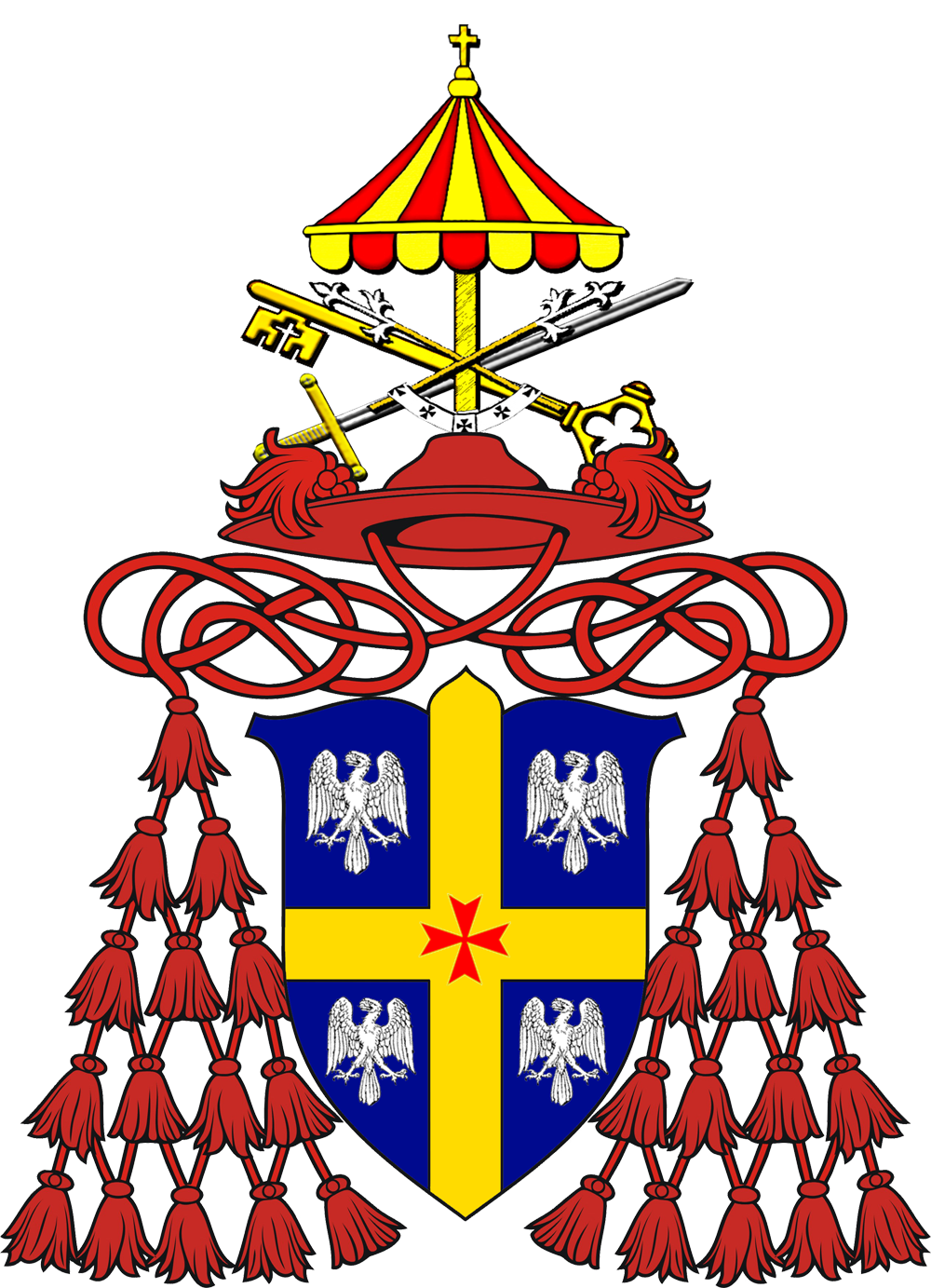 Arms of the Cardinal Coadjutor of St. Stephen