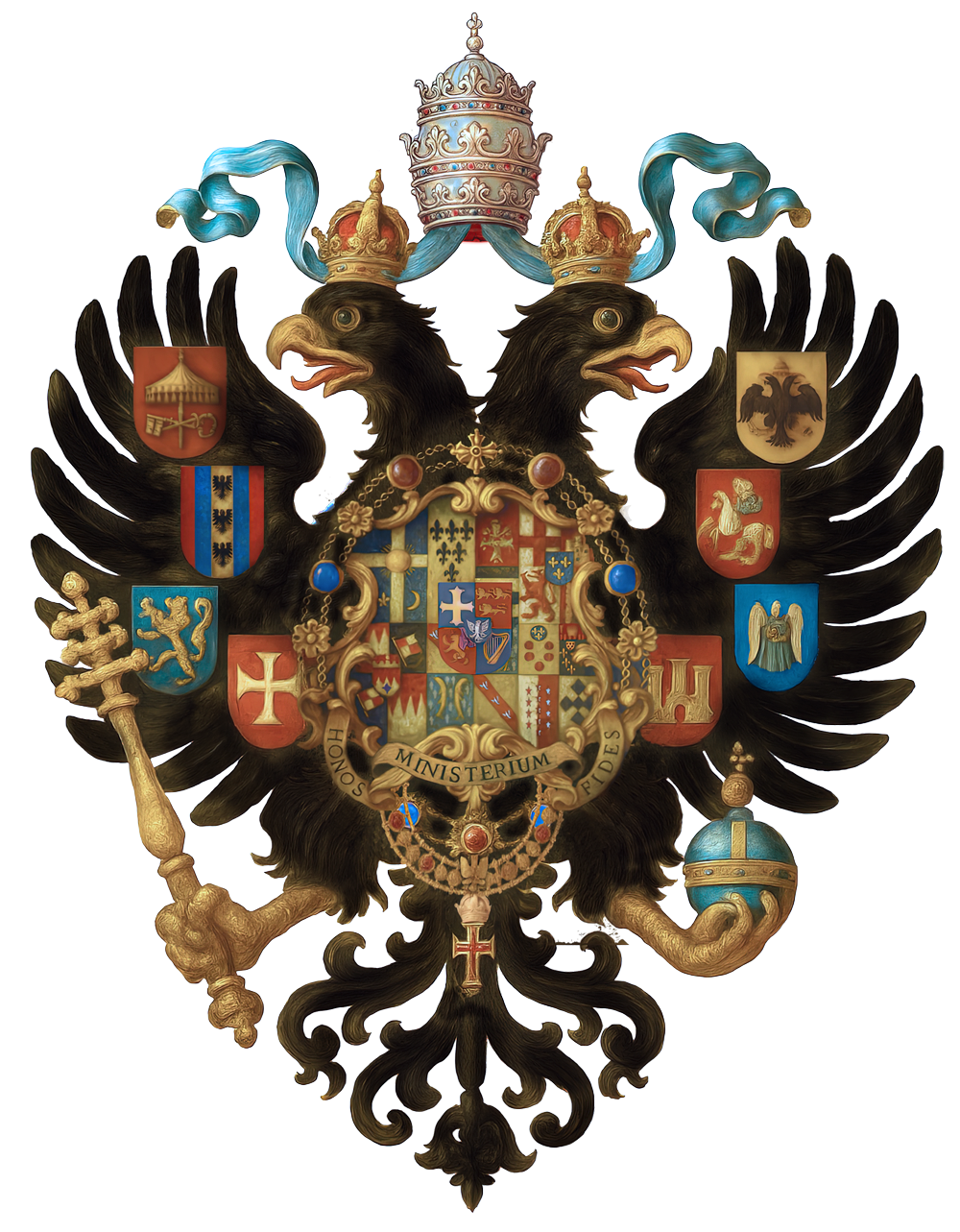 Greater Pontifical Eagle